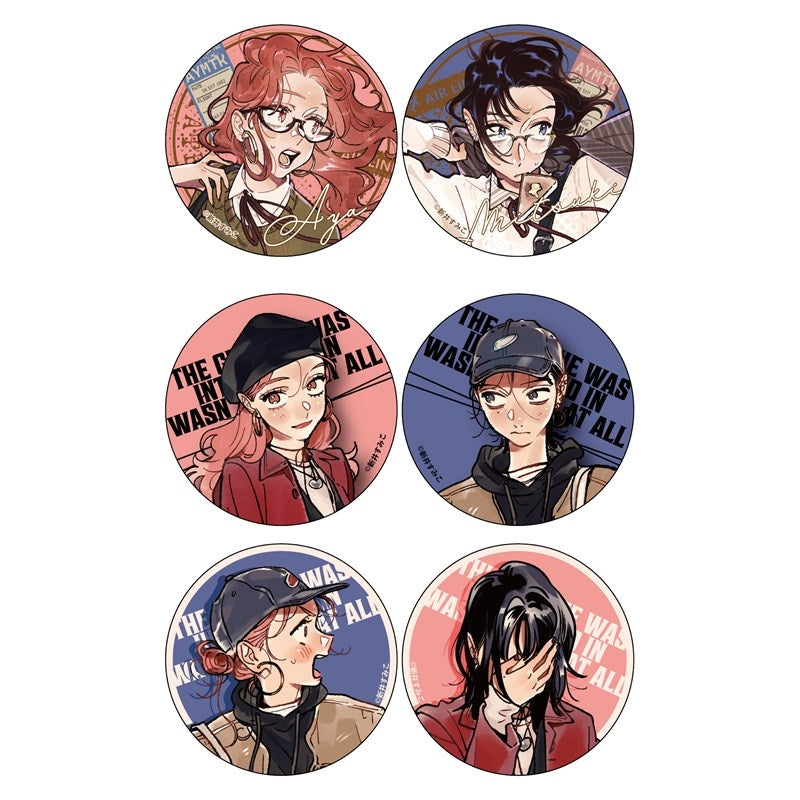 (Goods - Badge) The Guy She Was Interested in Wasn't a Guy at All Button Badge Collection (Blind Box -Single)