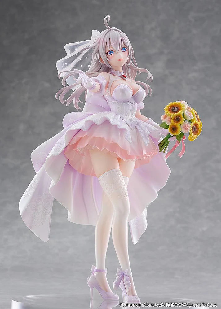 (1/7 Scale Fgure) Alya Sometimes Hides Her Feelings in Russian Alisa Mikhailovna Kujou: Wedding Dress Ver.