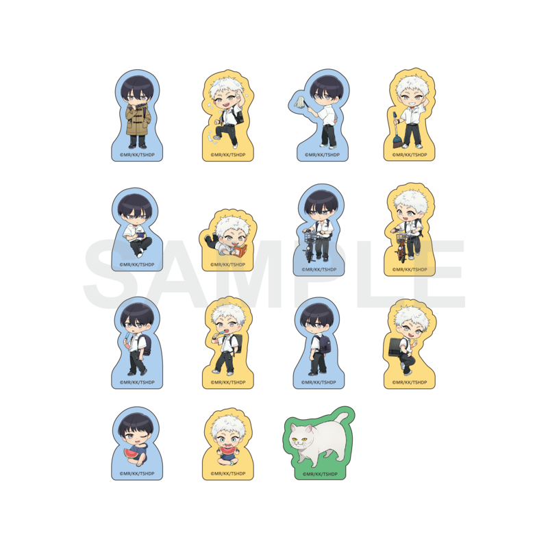 (Goods - Sticker) The Summer Hikaru Died Flake Stickers