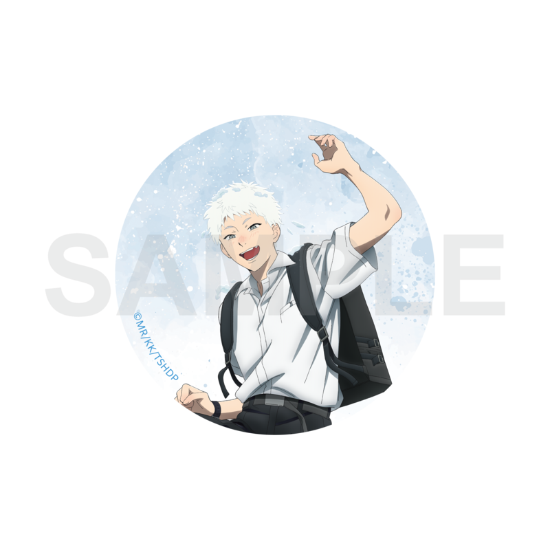 (Goods - Badges) The Summer Hikaru Died Badge Daily Life Ver. A (Blind Box -Single)