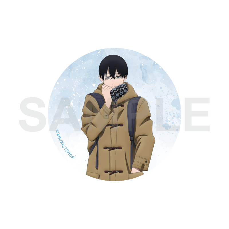 (Goods - Badges) The Summer Hikaru Died Badge Daily Life Ver. A (Blind Box -Single)