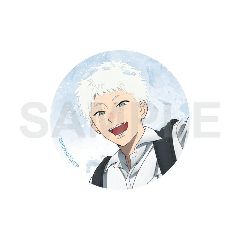 (Goods - Badges) The Summer Hikaru Died Badge Daily Life Ver. A (Blind Box -Single)