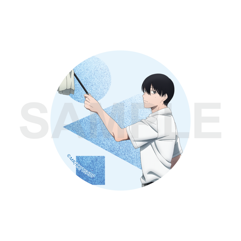 (Goods - Badges) The Summer Hikaru Died Badge Daily Life Ver. A (Blind Box -Single)