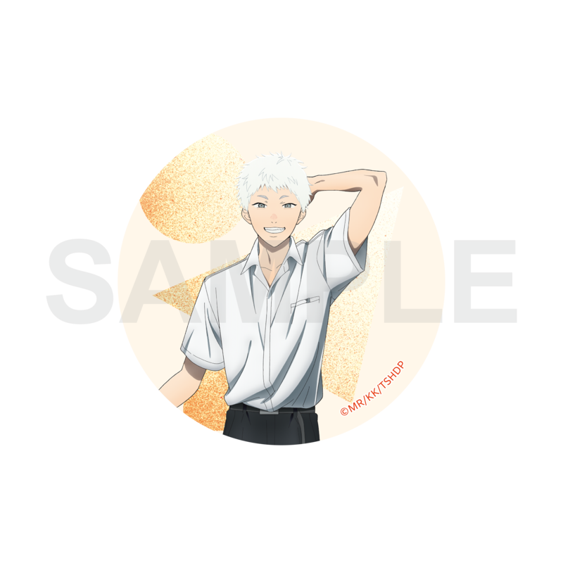 (Goods - Badges) The Summer Hikaru Died Badge Daily Life Ver. A (Blind Box -Single)