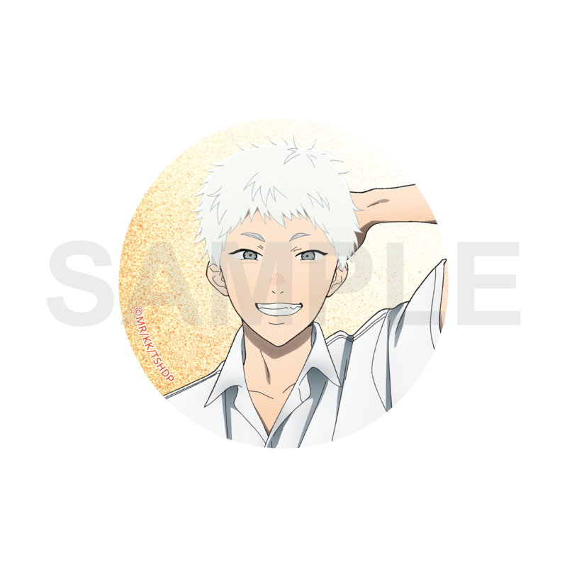 (Goods - Badges) The Summer Hikaru Died Badge Daily Life Ver. A (Blind Box -Single)