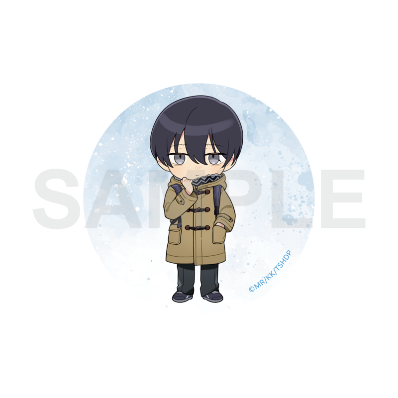 (Goods - Badges) The Summer Hikaru Died Badge Daily Life Ver. B (Blind Box -Single)