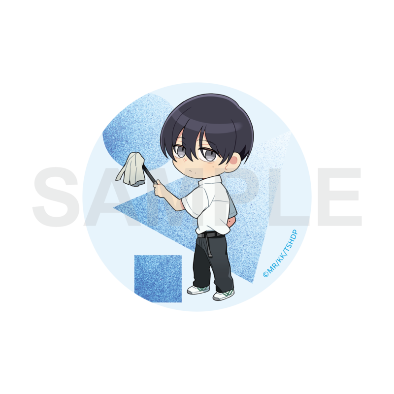 (Goods - Badges) The Summer Hikaru Died Badge Daily Life Ver. B (Blind Box -Single)