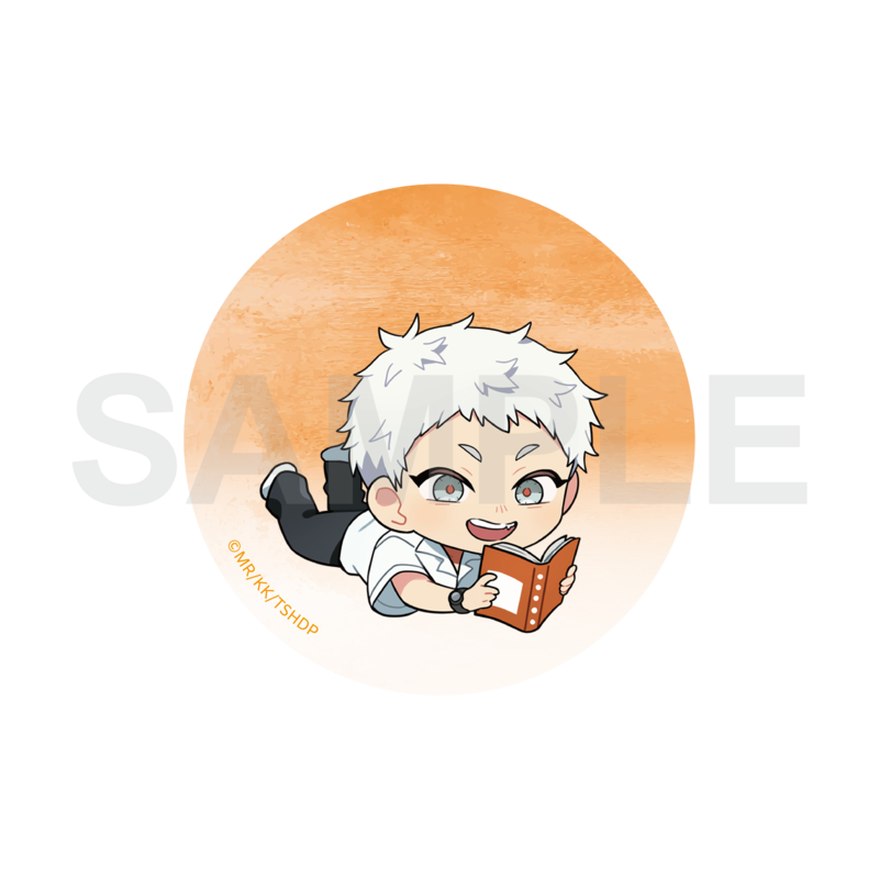 (Goods - Badges) The Summer Hikaru Died Badge Daily Life Ver. B (Blind Box -Single)