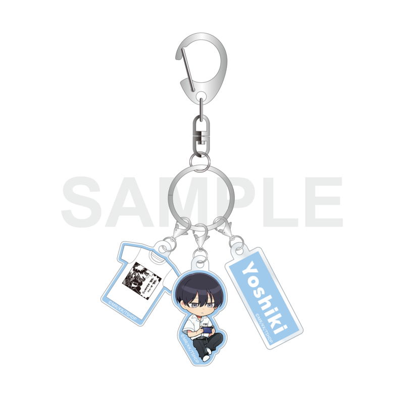 (Goods - Keychain) The Summer Hikaru Died 3-Part Keychain Yoshiki