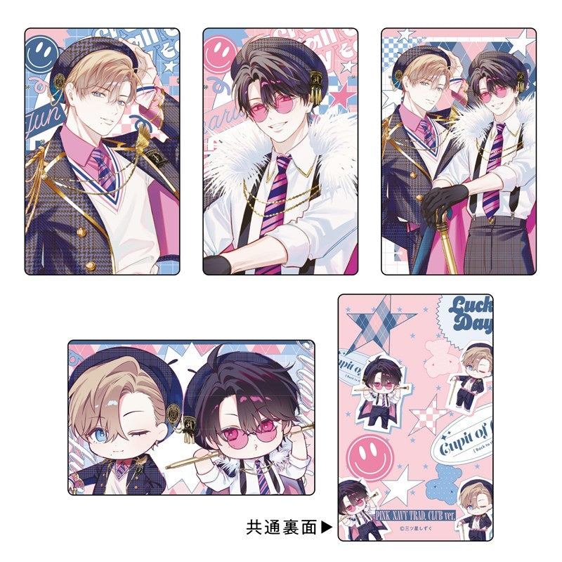 (Goods - Card) Kadokawa BL Fair Trading Card Set PINK/NAVY TRAD. CLUB Ver. The End Credits Go All the Way to Hell