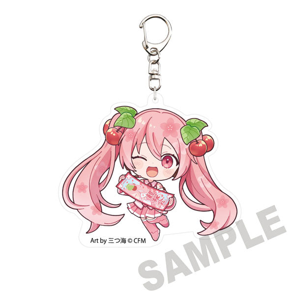(Goods - Acrylic Stand) Sakura Miku x Hirosaki Sakura Matsuri 2026 Acrylic Prop & Stand Manji Fuda Art by Mitsumi