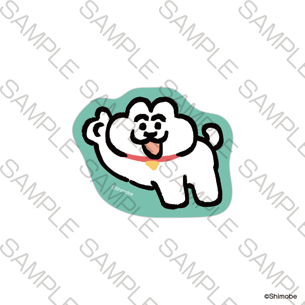 (Goods - Sticker)  Neko to Shimobe Sticker - Pointing