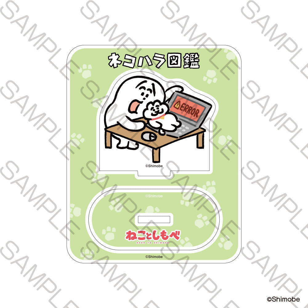 (Goods - Acrylic Stand)  Neko to Shimobe Mini Acrylic Stand - Tonomaru and Shimobe <Specially Drawn Illustration>