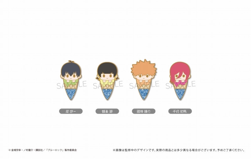[Blue Lock] Ice Tapi Pin Badge Set Vol. 1