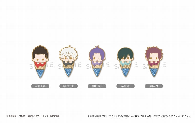 [Blue Lock] Ice Tapi Pin Badge Set Vol. 2