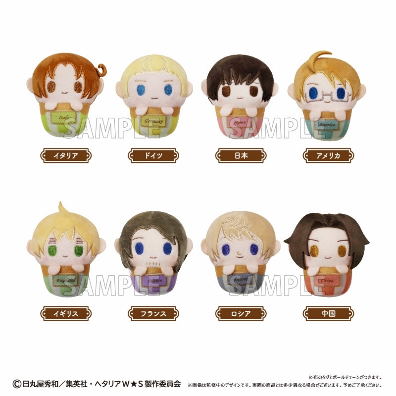 [Hetalia] Cupcake Tapinui Plush Keychain (Blind Box -Single)