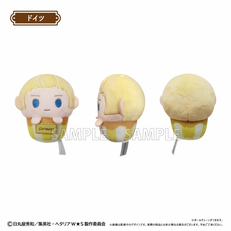 [Hetalia] Cupcake Tapinui Plush Keychain (Blind Box -Single)