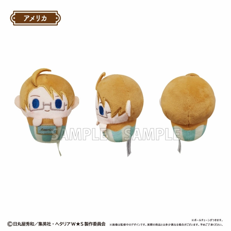 [Hetalia] Cupcake Tapinui Plush Keychain (Blind Box -Single)