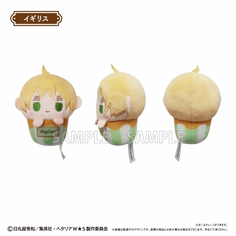 [Hetalia] Cupcake Tapinui Plush Keychain (Blind Box -Single)