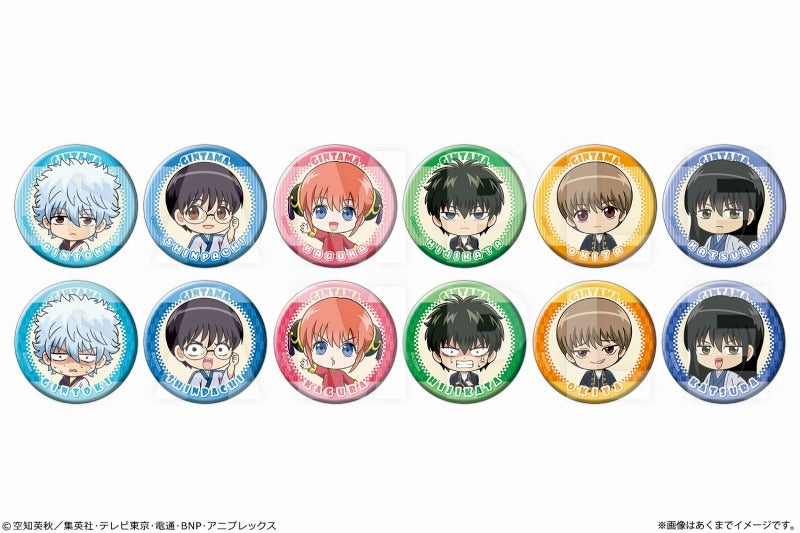(Goods - Badge) Gintama Trading Button Badge (Blind Box -Single)