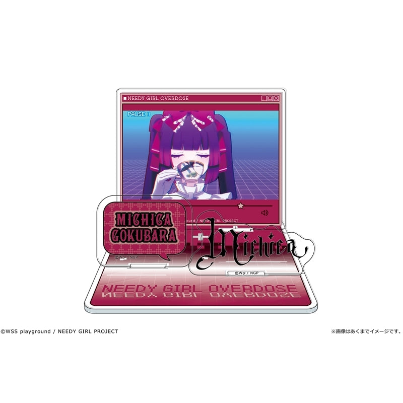 (Goods - Acrylic Stand) NEEDY GIRL OVERDOSE Diorama Acrylic Stand Michika Gokubara