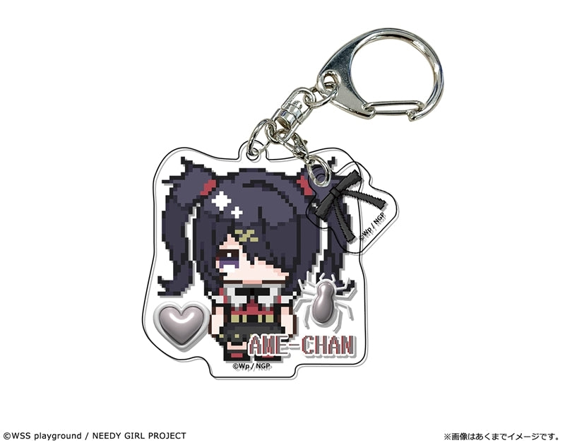 (Goods - Keychain) NEEDY GIRL OVERDOSE Anime kawabit Acrylic Keychain 02 Ame-Chan