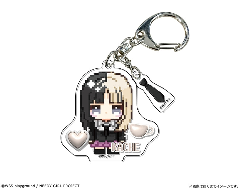 (Goods - Keychain) NEEDY GIRL OVERDOSE Anime kawabit Acrylic Keychain 03 Kache