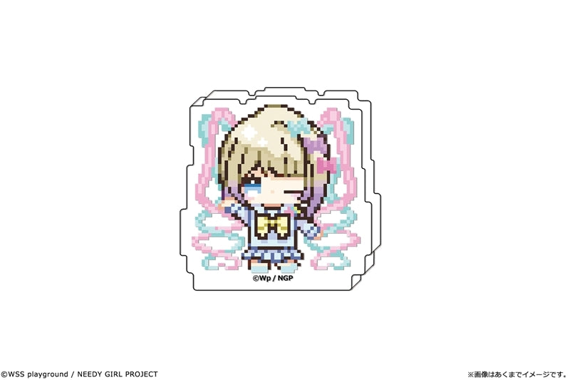 (Goods - Acrylic Stand) NEEDY GIRL OVERDOSE Anime kawabit Acrylic Block Figure 01 INTERNET ANGEL