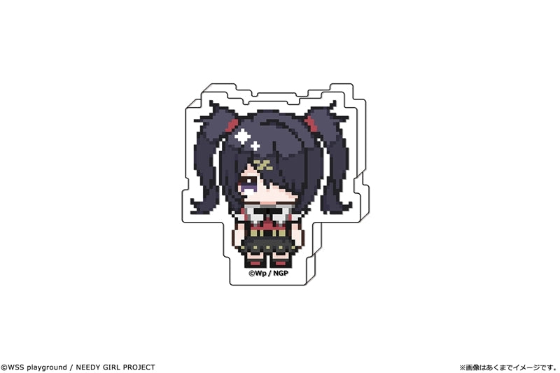 (Goods - Acrylic Stand) NEEDY GIRL OVERDOSE Anime kawabit Acrylic Block Figure 02 Ame-Chan