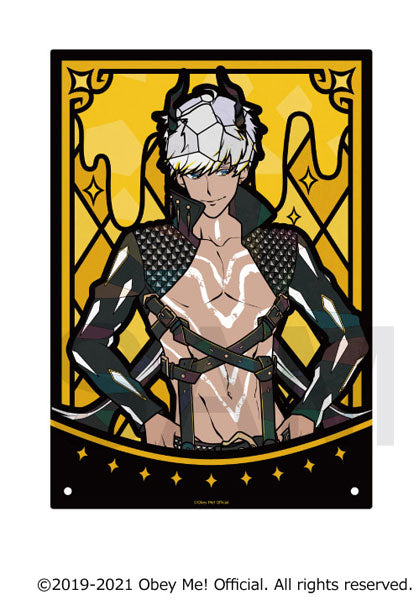 [Obey Me!] Stained Glass Style Acrylic Art Panel Mammon