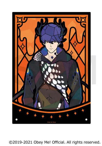 [Obey Me!] Stained Glass Style Acrylic Art Panel Leviathan