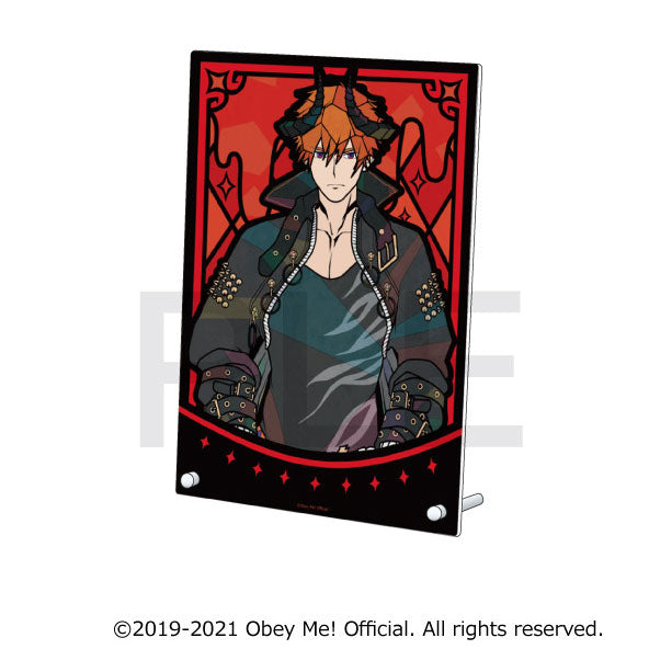 [Obey Me!] Stained Glass Style Acrylic Art Panel Beelzebub