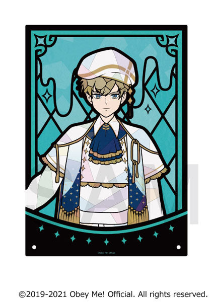 [Obey Me!] Stained Glass Style Acrylic Art Panel Luke