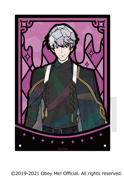 [Obey Me!] Stained Glass Style Acrylic Art Panel Solomon