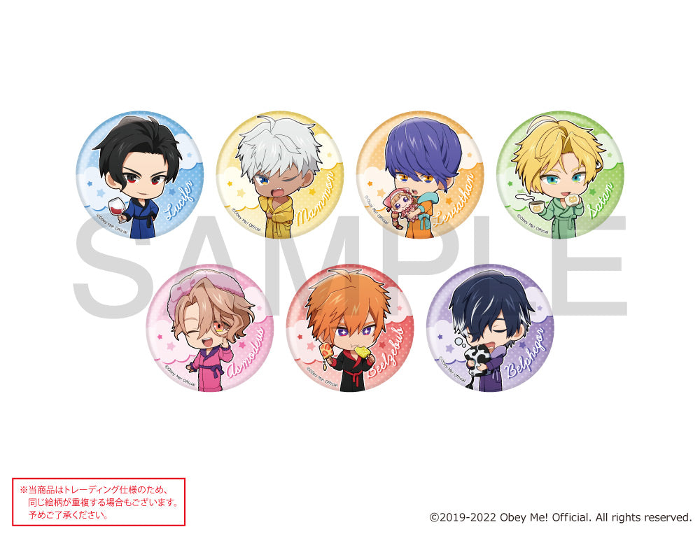 [Obey Me!] Happy 1st Devil Day Mini Chara Can Badge (Blind Box -Single)