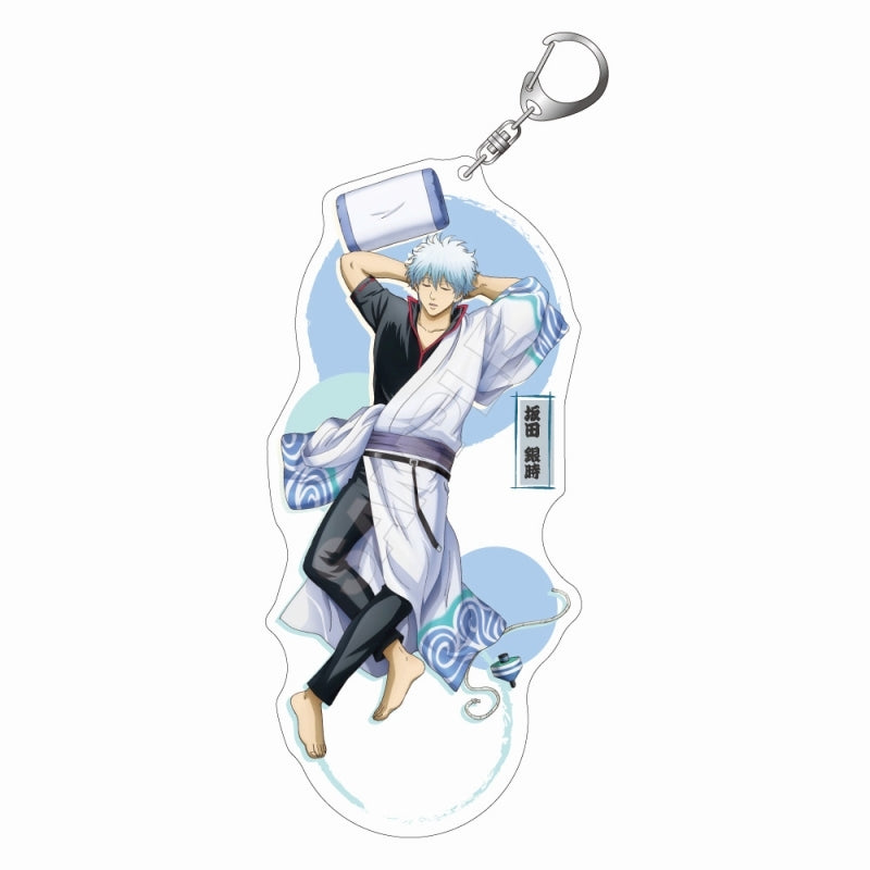[Gintama] Sleeping Through The New Year Acrylic Keychain BIG Gintoki Sakata