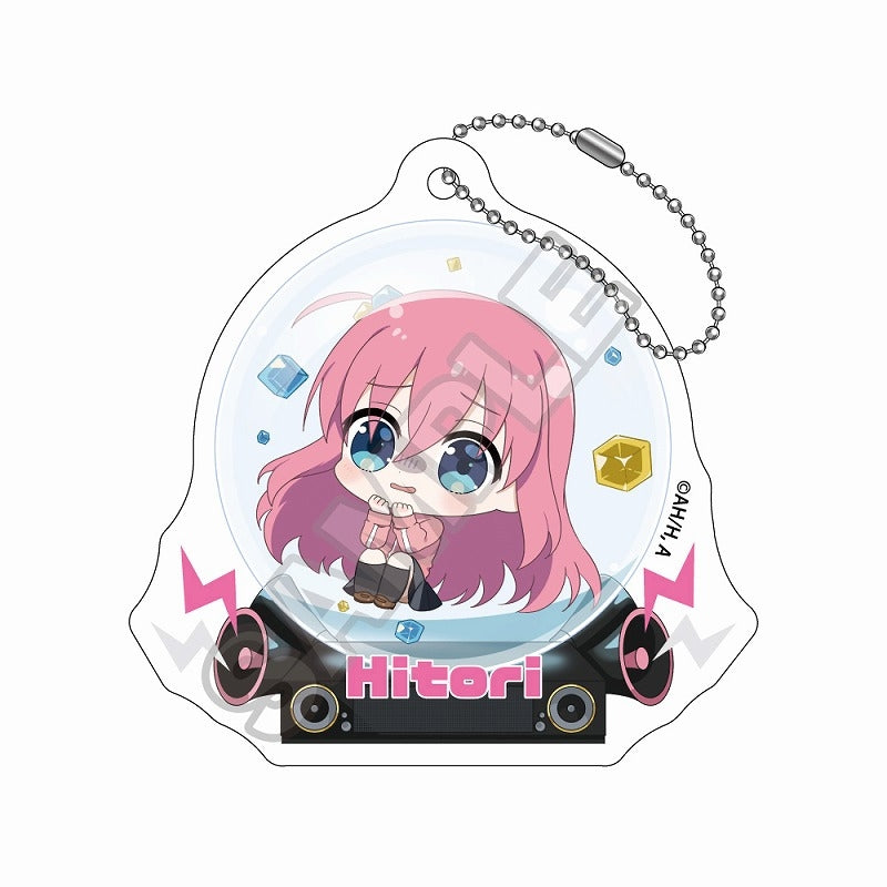 [Bocchi The Rock!] Globe Die-cut Acrylic Keychain Hitori Goto