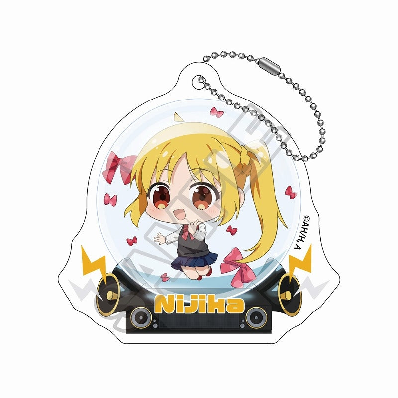 [Bocchi The Rock!] Globe Die-cut Acrylic Keychain Nijika Ijichi