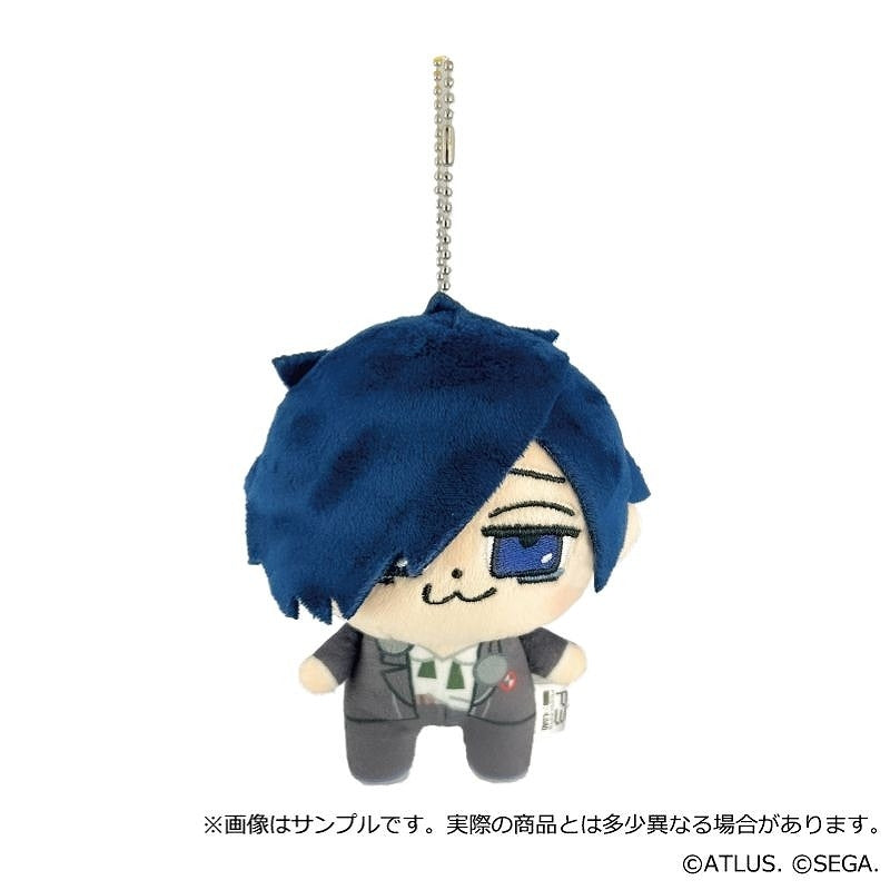 (Goods - Mascot) Persona 3 Reload Protagonist x bkub  Mascot Keychain 04. Charm Rank 1