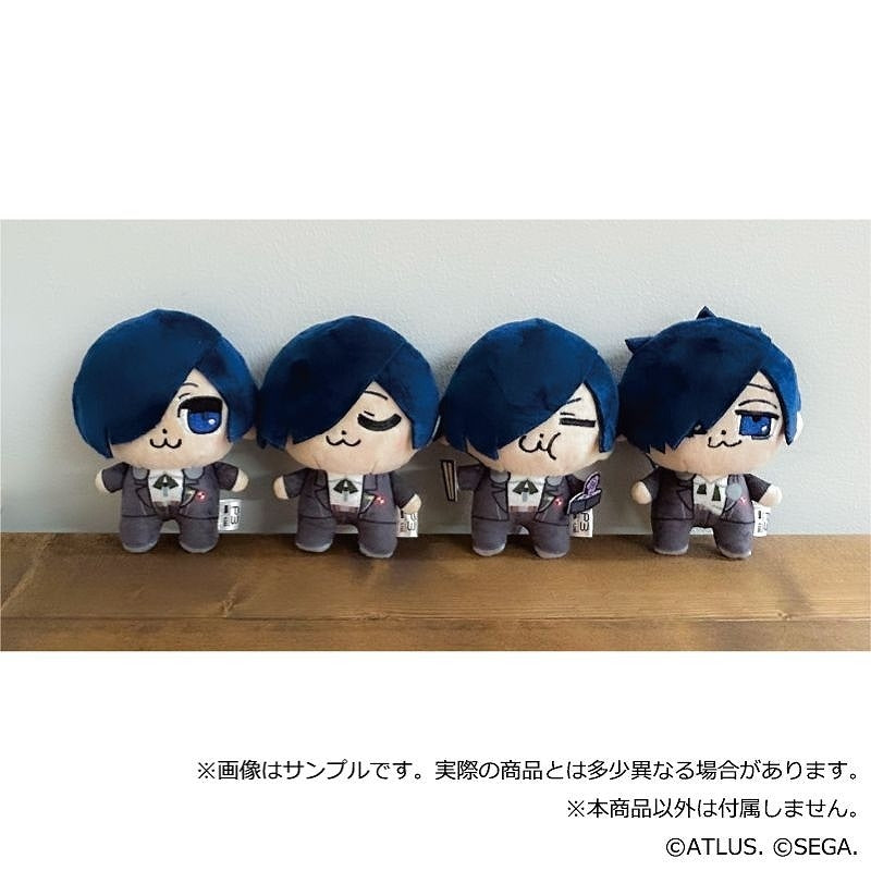 (Goods - Mascot) Persona 3 Reload Protagonist x bkub  Mascot Keychain 04. Charm Rank 1