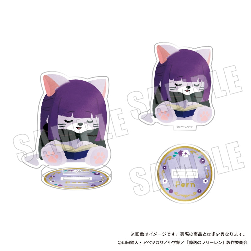 (Goods - Acrylic Stand) Frieren: Beyond Journey's End Petit Animals Acrylic Stand Fern 01. Dozing Off