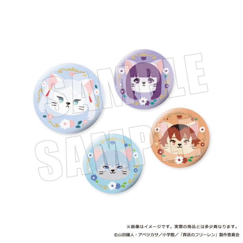 (Goods - Badge) Frieren: Beyond Journey's End Petit Animals Embroidered Button Badge 03. Stark