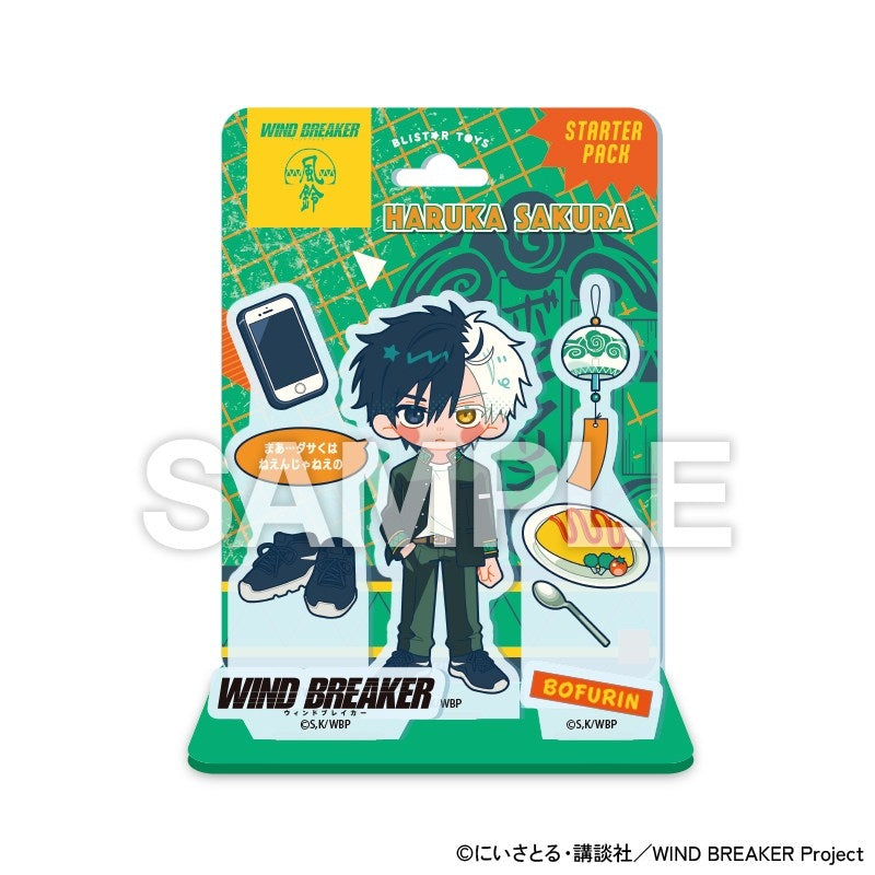 (Goods - Acrylic Stand) TV Anime - WIND BREAKER BLIST★R TOYS_TV Anime - WIND BREAKER Acrylic Stand (Haruka Sakura)