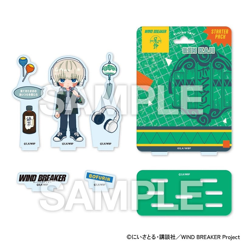 (Goods - Acrylic Stand) TV Anime - WIND BREAKER BLIST★R TOYS_TV Anime - WIND BREAKER Acrylic Stand (Ren Kaji)