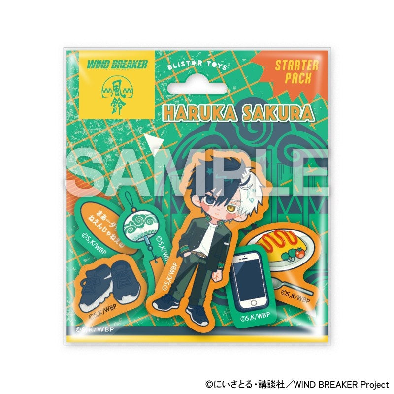 (Goods - Sticker) TV Anime - WIND BREAKER BLIST★R TOYS_TV Anime - WIND BREAKER Sticker (Haruka Sakura)