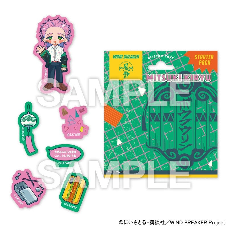 (Goods - Sticker) TV Anime - WIND BREAKER BLIST★R TOYS_TV Anime - WIND BREAKER Sticker (Mitsuki Kiryu)