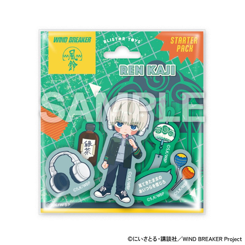 (Goods - Sticker) TV Anime - WIND BREAKER BLIST★R TOYS_TV Anime - WIND BREAKER Sticker (Ren Kaji)