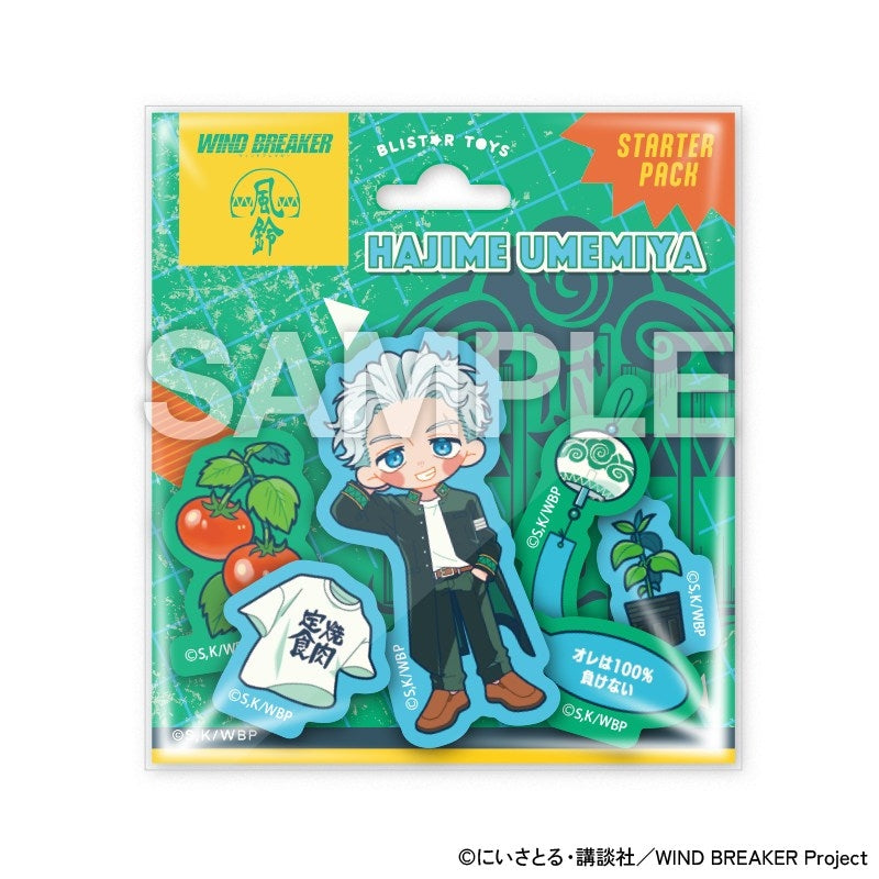 (Goods - Sticker) TV Anime - WIND BREAKER BLIST★R TOYS_TV Anime - WIND BREAKER Sticker (Hajime Umemiya)