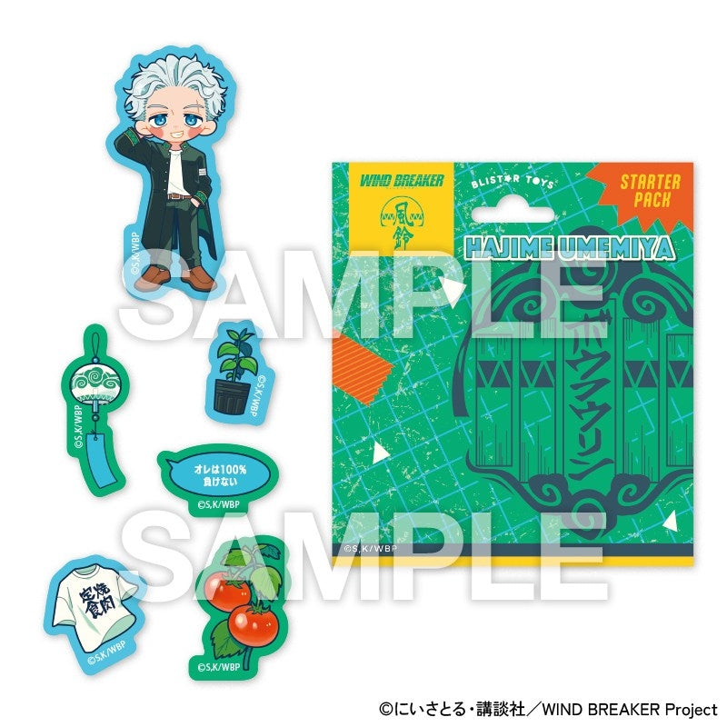 (Goods - Sticker) TV Anime - WIND BREAKER BLIST★R TOYS_TV Anime - WIND BREAKER Sticker (Hajime Umemiya)