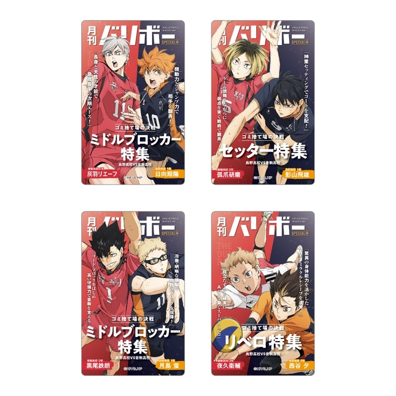 (Goods - Card) Haikyu!! Card Selection Monthly Volleyball Vol.2 (Blind Box -Single)